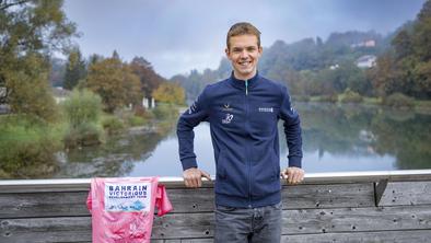 Jakob Omrzel, vzhajajoča zvezda slovenskega kolesarstva, ki ne želi preskakovati stopničk