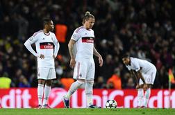 Allegri: AC Milanu je za četrtfinale zmanjkalo le nekaj centimetrov 