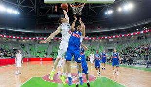 Olimpija v tretjem podaljšku le strla Budućnost