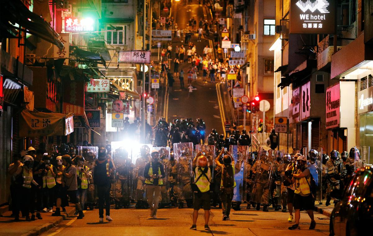protesti, Hong Kong | Protesti v Hongkongu se nadaljujejo tudi to nedeljo. | Foto Reuters