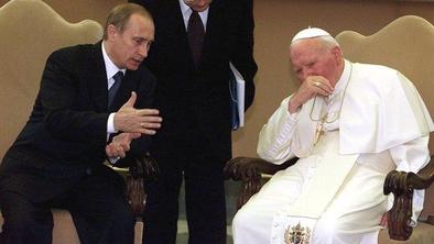 "Putin je kot papež Janez Pavel II."