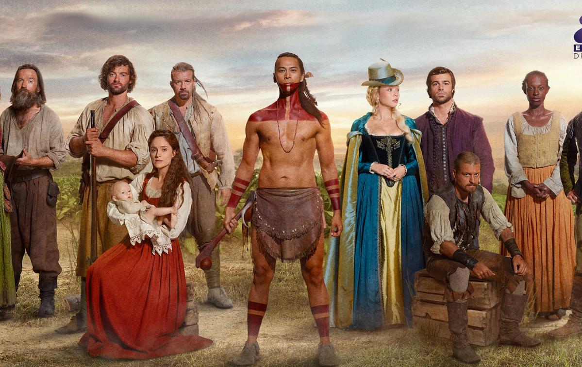 Junij na Epic Drama | V drugi sezoni serije Jamestown bodo glavni junaki in junakinje še naprej premagovali izzive pri ustvarjanju novega življenja v prekrasni, a neizprosni deželi. | Foto NBCU