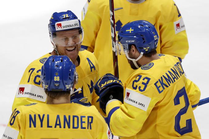 Švedi so dosegli drugo zmago na prvenstvu. | Foto: Reuters