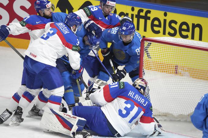SP v hokeju 2023, Kazahstan : Slovaška | Foto: Guliverimage/Vladimir Fedorenko