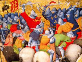 Stoletna vojna - bitka pri Crecyju leta 1346