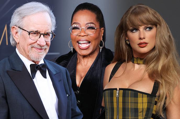 Znani miljarderji | Med zvezdniškimi milijarderji so tudi Steven Spielberg, Oprah Winfrey in najmlajša med 18 znanimi osebnostmi na seznamu, glasbenica Taylor Swift. | Foto Reuters, Guliverimage