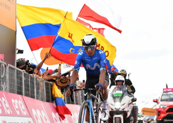 Nairo Quintana bo še poskušal napasti etapno zmago. | Foto: Reuters