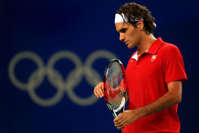 Roger Federer še nima zlate olimpijske medalje v posamični konkurenci. | Foto: Gulliver/Getty Images