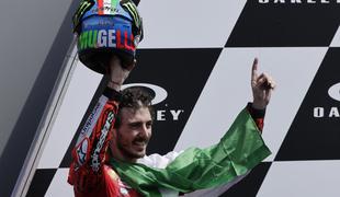 Bagnaia slavil pred domačimi gledalci, Quartararo povečal prednost