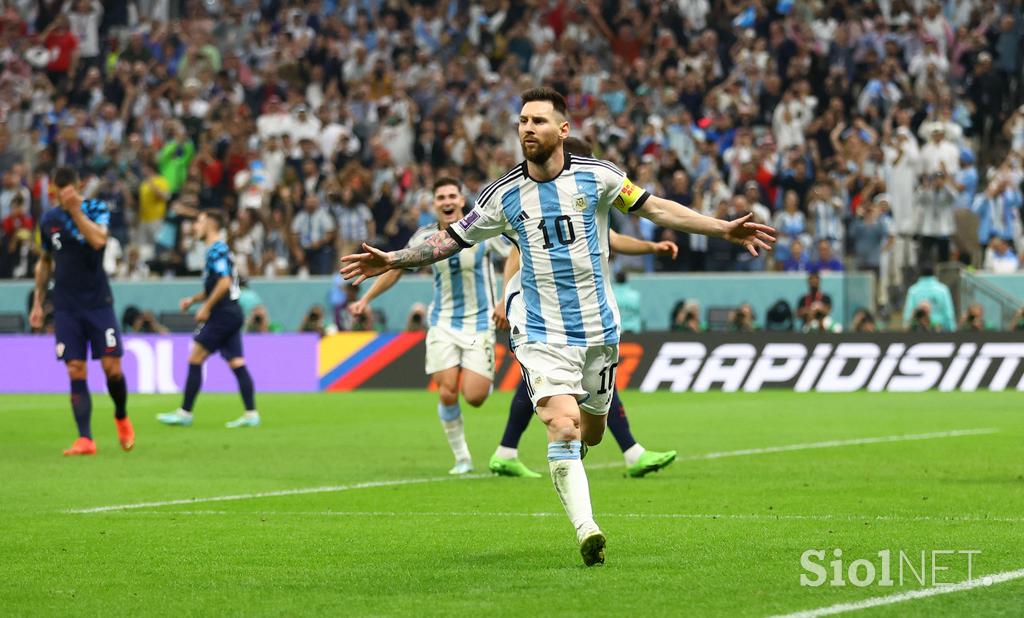 Argentina : Hrvaška Katar 2022 Lionel Messi