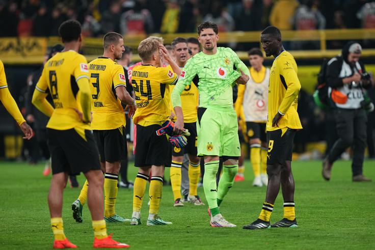 Borussia je v petek zapravila priložnost, da bi zasledovalcem vsaj začasno pobegnila na pet točk razlike. | Foto: Guliverimage