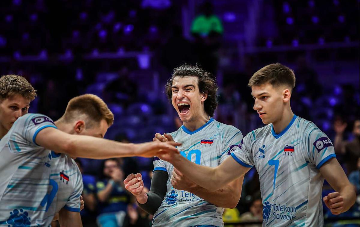 Slovenija Iran slovenska moška odbojkarska reprezentanca | Slovenci so drugo tekmo lige narodov igrali v noči na soboto proti Iranu. | Foto VolleyballWorld