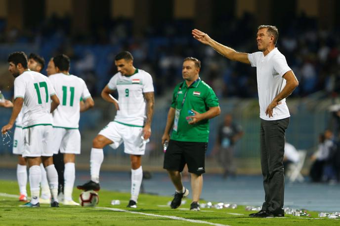 Srečko Katanec | Irak Srečka Katanca je gostil Bolivijo in remiziral z 0:0. Za Katanca je to tretji remi na štirih tekmah, eno so Iračani pod njegovim vodstvom izgubili. | Foto Reuters
