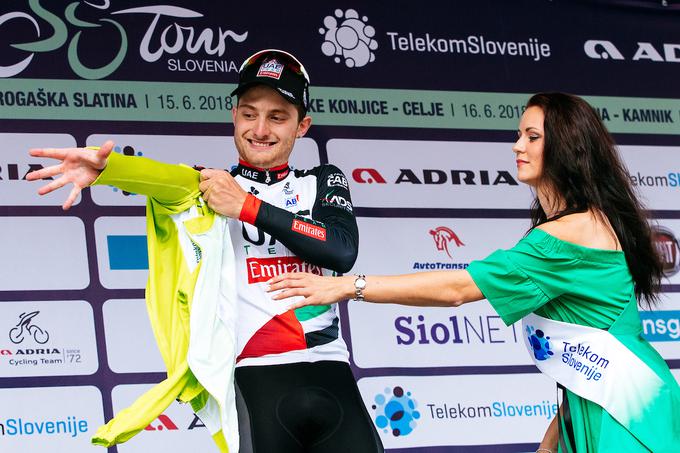Simoni Consonni je bil presenetljivi zmagovalec 1. etape dirke Po Sloveniji. | Foto: Matic Klanšek Velej/Sportida