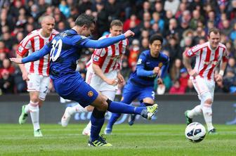 Nova zmaga Man Utd, nov gol nizozemskega golgeterja