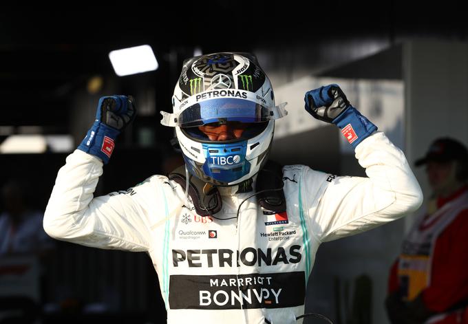 Odlično sem se počutil, pa tudi avto je bil danes izjemen, se je po dirki smejalo zmagovalcu Valtteriu Bottasu. | Foto: Getty Images