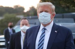 Preigravali možnost, da bi okuženega Trumpa priključili na ventilator