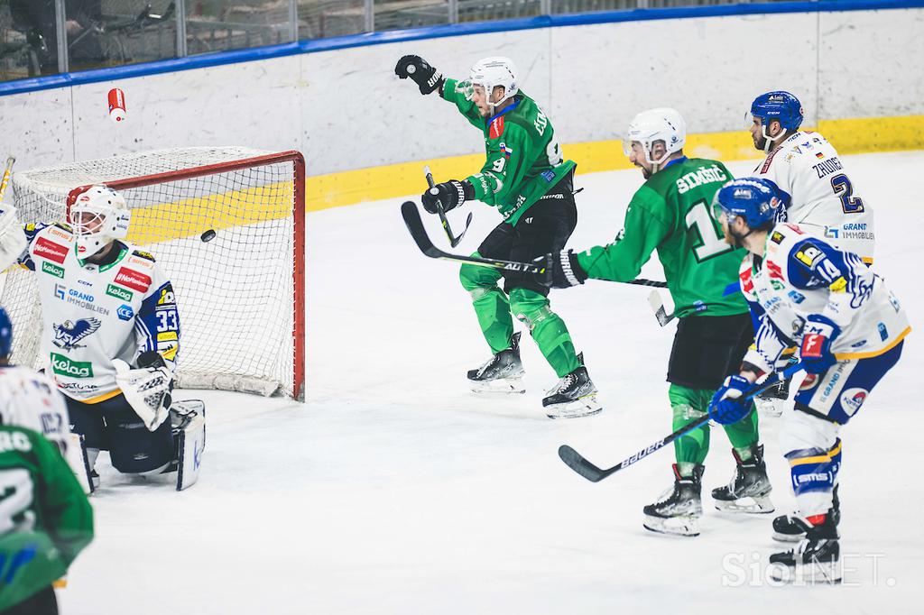 IceHL, četrtfinale, 2. tekma: HK SŽ Olimpija - VSV Beljak