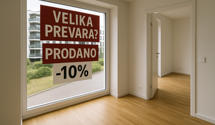 Medijski pomp vs. realnost: realne cene nepremičnin skoraj stagnirajo?