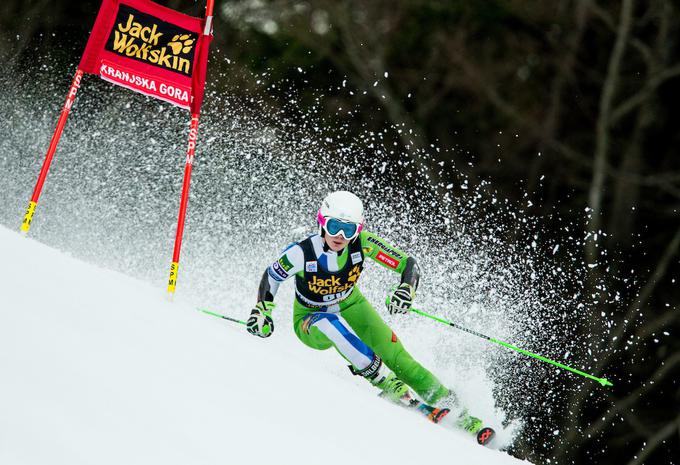 Prav na kranjskogorski Zlati lisici je doživela krst v svetovnem pokalu. | Foto: Žiga Zupan/Sportida