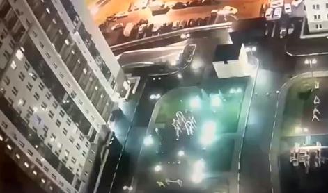 Ukrajina z droni napadla širše območje Moskve #video