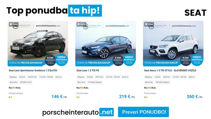 SEAT-RABLJENA-VOZILA | Foto: Porsche Inter Auto