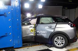 Varnostni test Euro NCAP september 2016 - Mercedes, Subaru, Peugeot