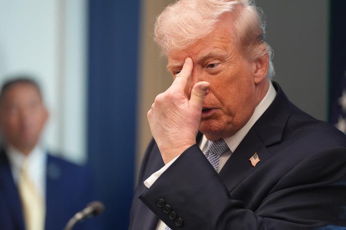 Donald Trump | Ameriški predsednik Donald Trump se je na omrežju Truth Social oglasil z ostrimi napovedmi.  | Foto Guliverimage
