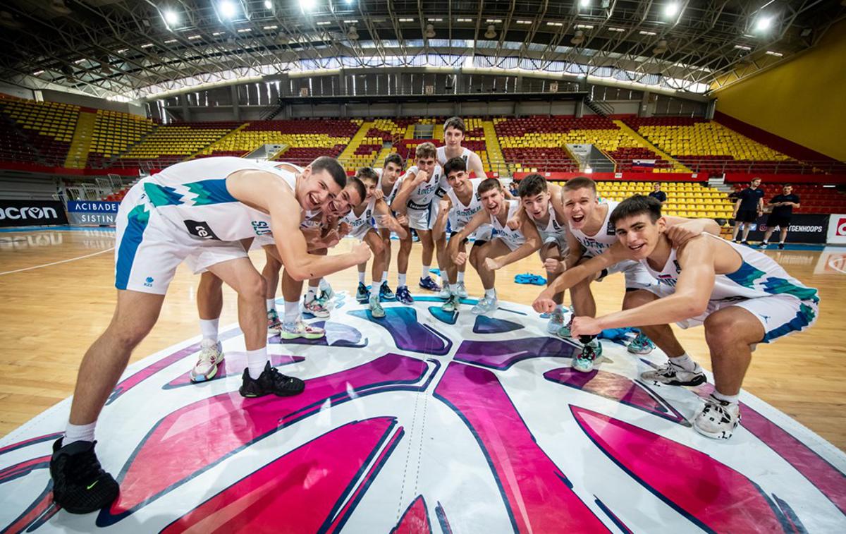 Slovenija u16 | Slovenci so se uvrstili v četrtfinale. | Foto FIBA