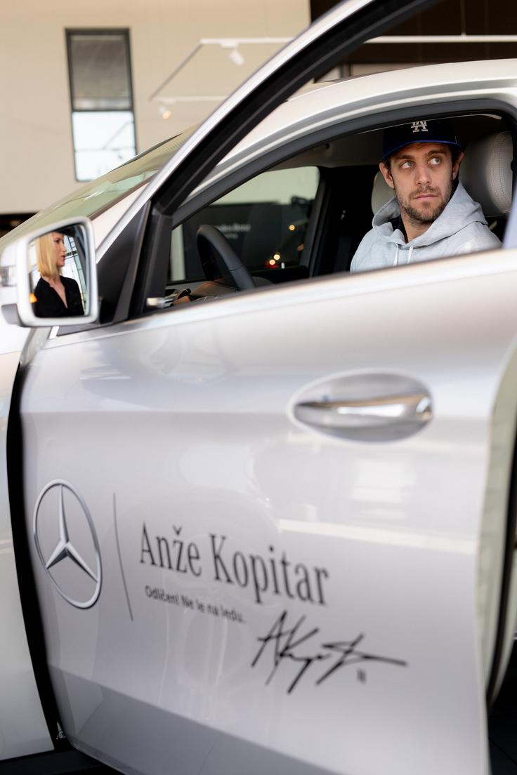Mercedes Anže Kopitar | Foto: Žiga Intihar