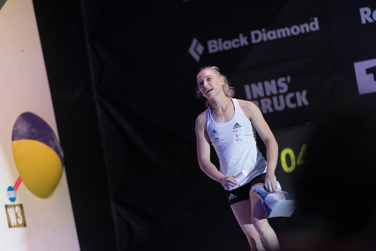 Janja Garnbret finale Innsbruck 2021 | Foto: KVOE/Aufschnaiter
