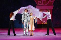 Romeo in Julija decembra na tivolskem ledu