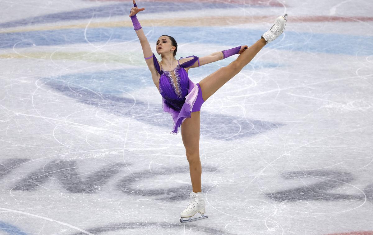 Kamila Valijeva | Če bi veljala nova pravila že od začetka leta, Kamila Valijeva ne bi smela nastopiti na letošnjih zimskih olimpijskih igrah.  | Foto Guliverimage