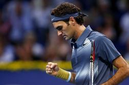 Isner zabil Poljaku 27 asov, Federer po londonsko vozovnico 