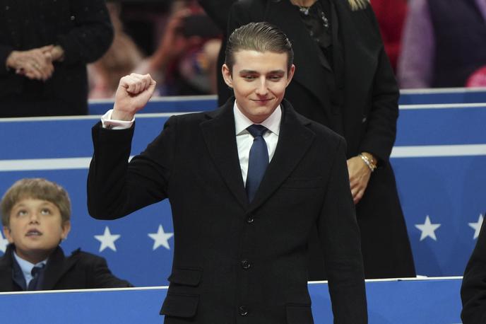 Barron Trump | 19-letni Barron Trump naj bi obiskoval tečaj izgovarjave, da bi postal bolj samozavesten pri govorjenju v angleščini. | Foto Guliverimage