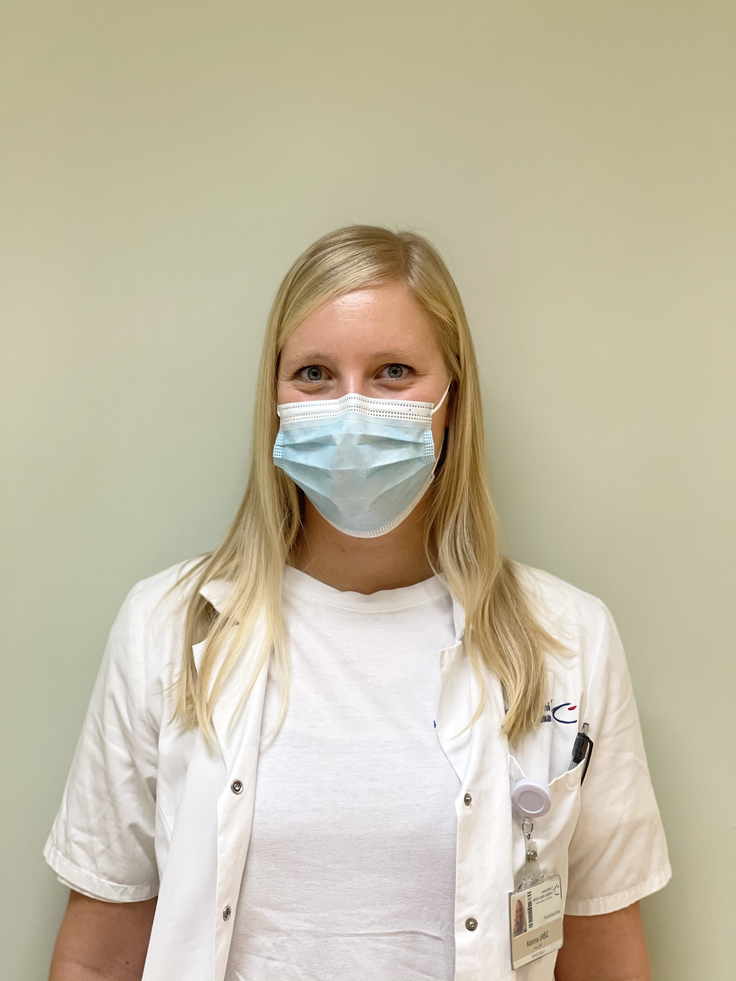 Katarina Uršič je psihologinja, ki dela na oddelku otroške hematologije in onkologije na Pediatrični kliniki Ljubljana. | Foto: Osebni arhiv