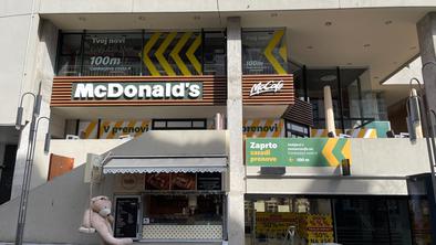 McDonald's na Čopovi po 30 letih zaprl vrata: se poslavlja za vedno?