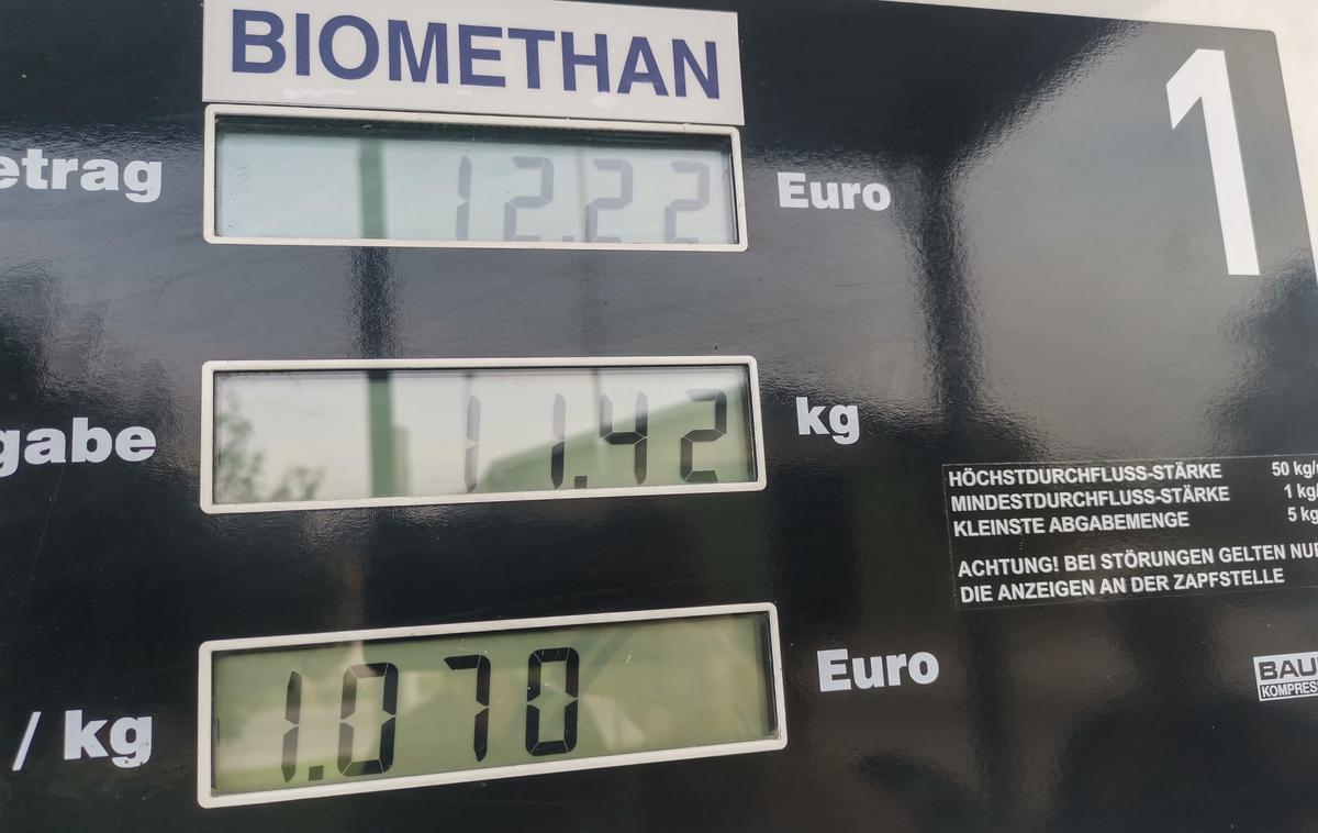 Škoda octavia G-Tec CNG | Kilogram biometana v Avstriji stane 1,07 evra. Zaradi višje kalorične vrednosti biometana v primerjavi z bencinom ali dizlom | Foto Gašper Pirman