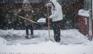 Sloveniji se konec tedna obeta velika pošiljka snega