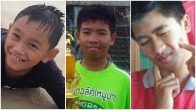 Natthawut Thakhamsai (14),  Ekarat Wongsukchan (14) in Pipat Bodhi (15) | Foto: Facebook