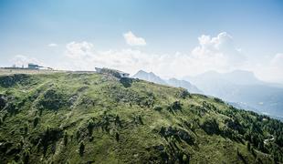 Messnerjev muzej z razgledom na Dolomite #foto