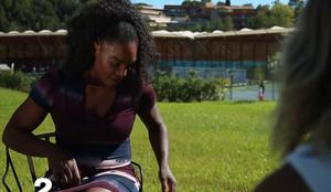 Serena Williams zavrnila vprašanje o dopingu, vstala in odšla #video