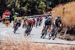 Pogačarjeva ekipa v težavah zaradi padcev, a Vine obdržal vodstvo