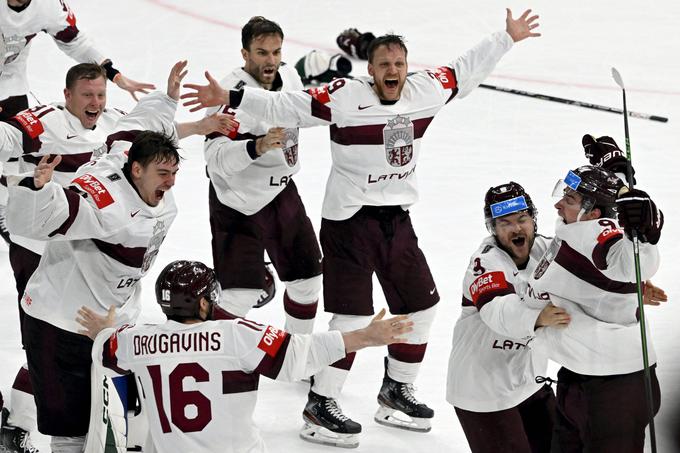 Latvijci so se prvič veselili medalje na svetovnih prvenstvih. | Foto: Guliverimage/Vladimir Fedorenko