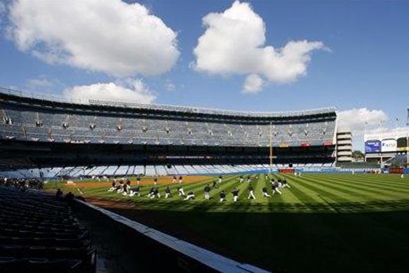 Hokejsko slovo baseballskega stadiona
