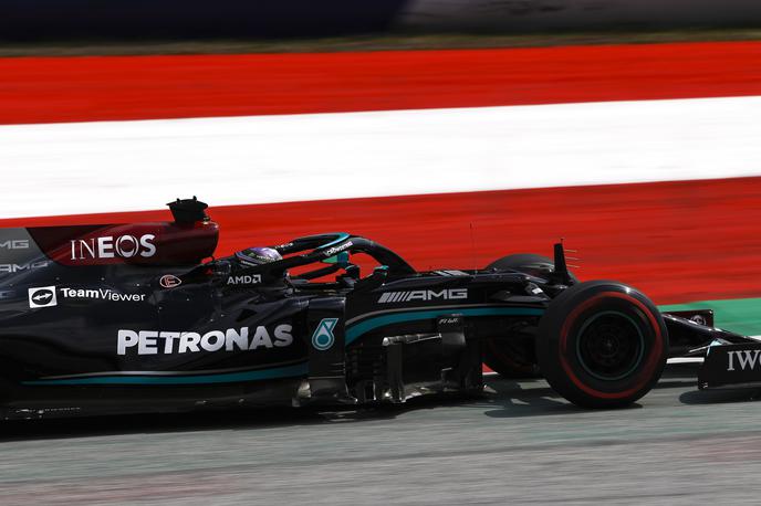 Lewis Hamilton | Na zadnjem prostem treningu pred VN Štajerske je bil najhitrejši Lewis Hamilton. | Foto Guliverimage