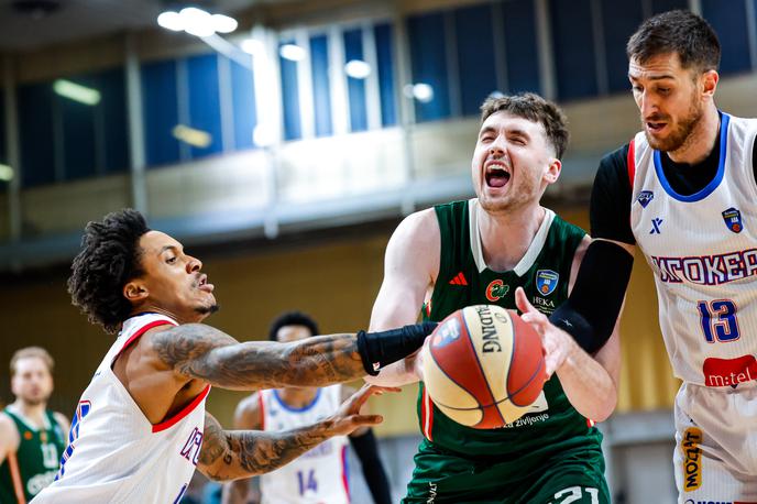 Cedevita Olimpija : Igokea | Cedevita Olimpija je prekinila niz porazov. | Foto Aleš Fevžer