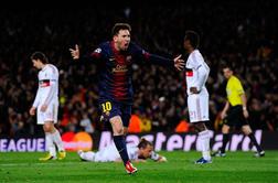 Nadnaravni Messi se je vrnil in rešil Barcelono