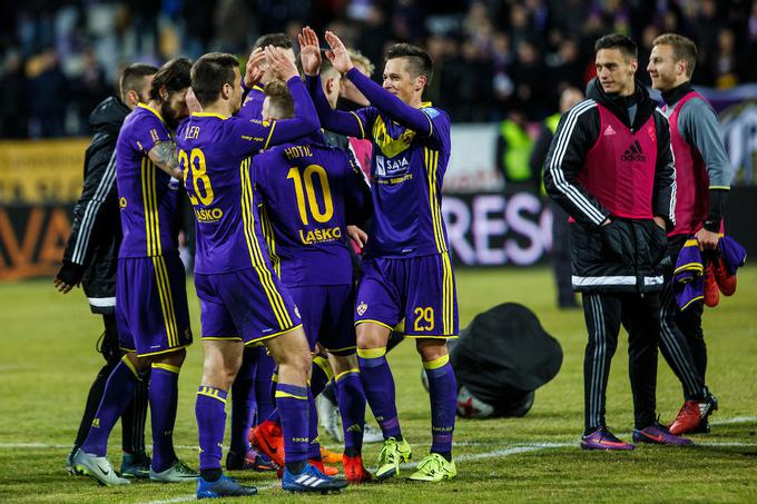 Maribor proti Olimpiji ni izgubil že šest tekem zapored. V tem obdobju je trikrat zmagal. | Foto: Grega Valančič/Sportida