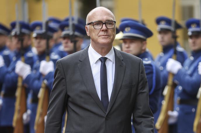 Martin Pfister | Martin Pfister je izpostavil tveganje kibernetskih napadov in vdorov dronov ter dejal, da obstaja "velika potreba po izboljšanju" obrambnih zmogljivosti za spopadanje z zadnjim. Švica bo kmalu predlagala ustrezen sistem za ta namen, je dodal. | Foto Guliverimage